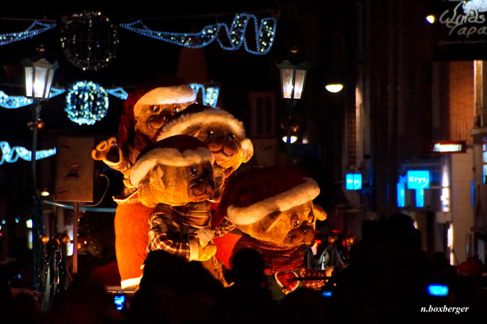 Grande parade de Noel 21 décembre 2014 à Saint-Quentin (Hauts de France)